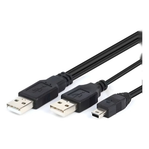 Cabo Y USB x 1 Mini USB PARA HD Externo