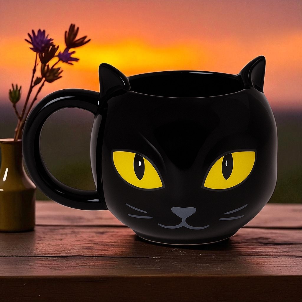 Caneca Gato Preto: Onde Comprar | BuscaProdutos