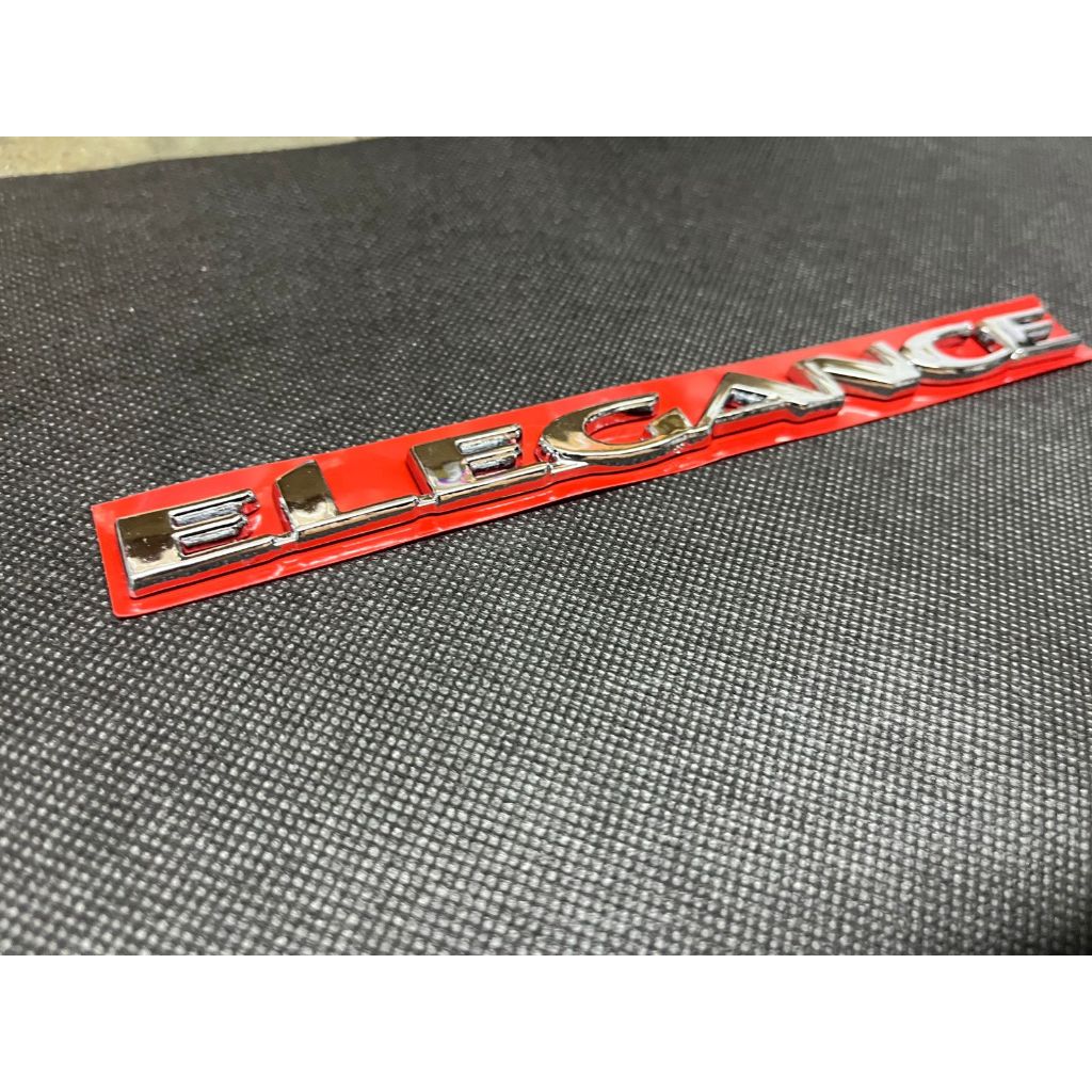 Emblema Elegance Para Vectra Zafira Chevrolet ABS