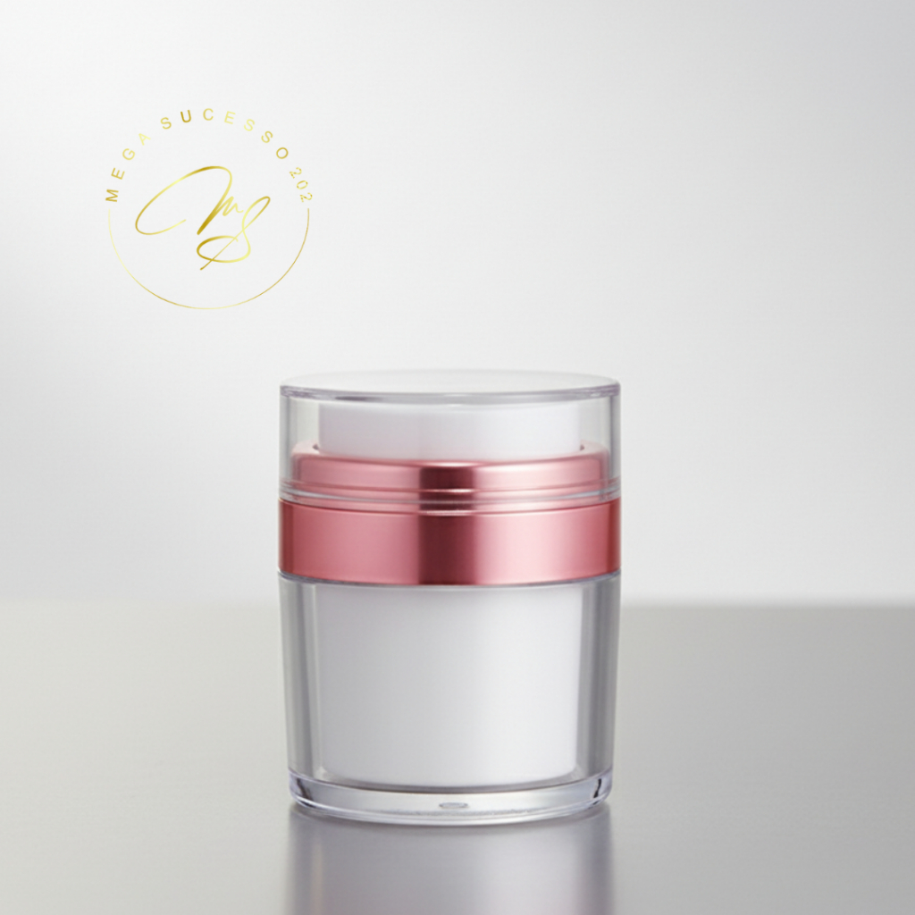 Frasco Pump Airless Acrílico com Válvula a Vácuo - 30ml Cremes e Loções - SQ8541/8542 em Oferta na Shopee