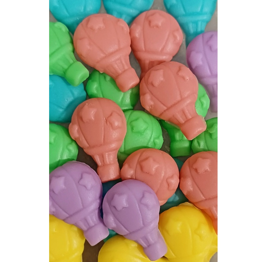 10 Mini Sabonete Balãozinho perfumado Lembrancinha Bebê Mimo - Mini balão  - Escolha cor e aroma