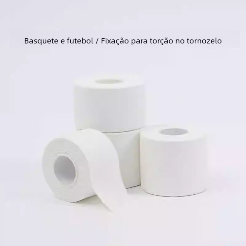 Branco À Prova D'água Fácil Rasgo Sem Resíduos Tensão Lesão Suporte Joelho Tornozelo Músculo Pés