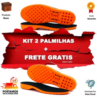 KIT COMBO 2 PARES PALMILHA ORTOPÉDICA DE GEL ANATOMICA em Oferta na Shopee