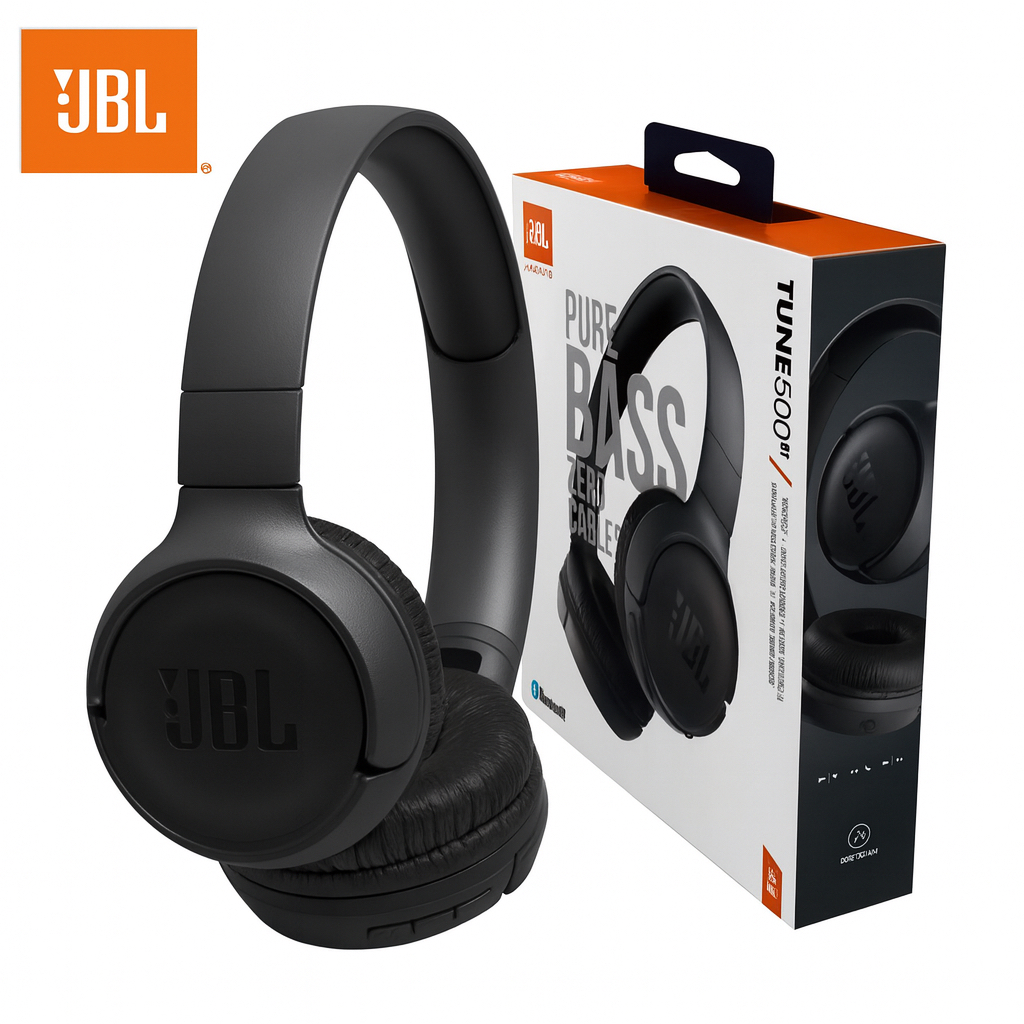 Fone de Ouvido Bluetooth Sem Fio com Cancelamento de Ruído, Graves Potentes e Microfone  Confortável