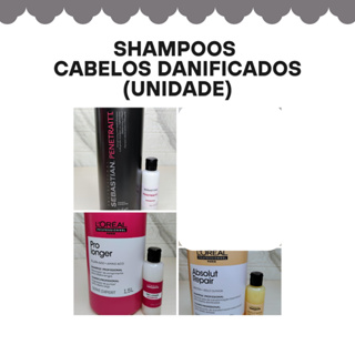 Shampoo Cabelo Danificado (UNIDADE) com 65ml em Oferta na Shopee