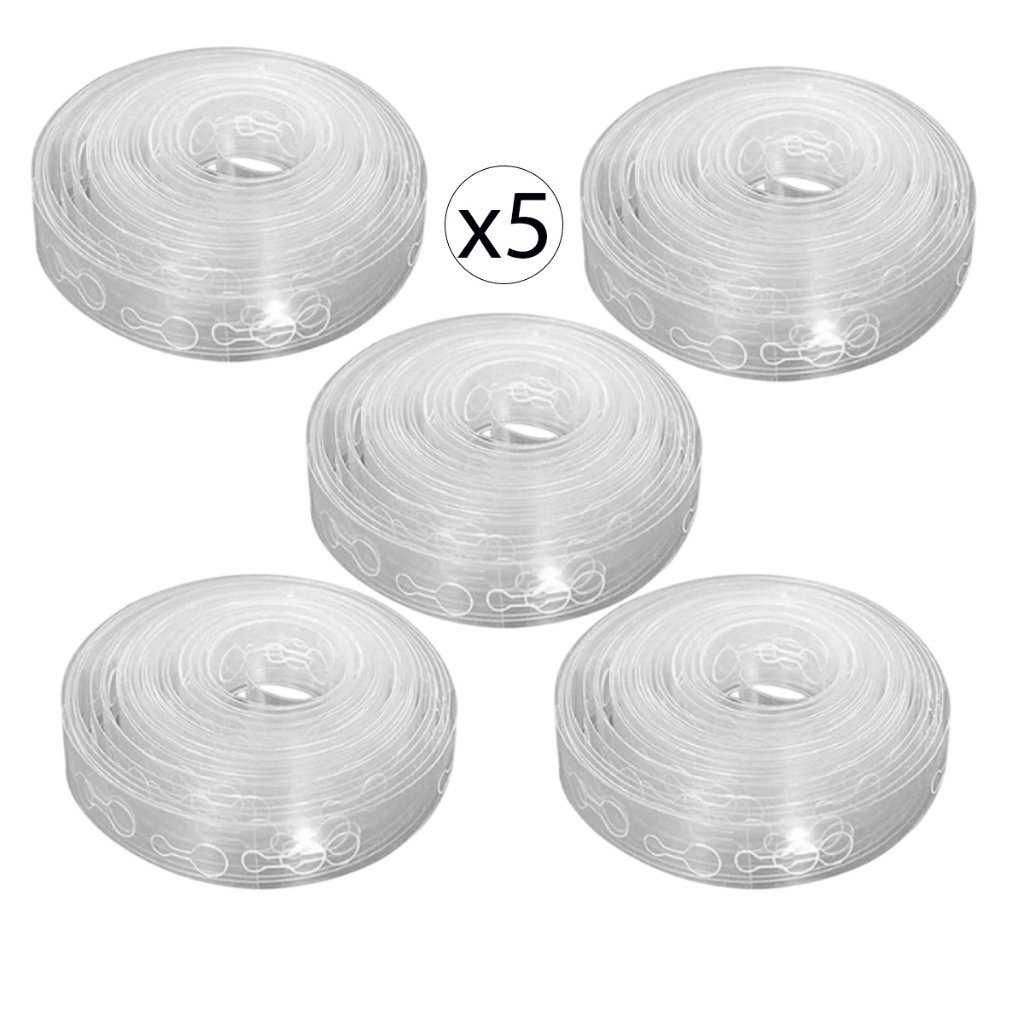Kit 5 Fitas Para Arco Desconstruído Com 5 Metros Balão Bexiga Suporte 1/2/3/4/5 Un