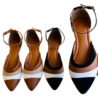 SALOMÉ SAPATILHA FEMININA BICO FINO em Oferta na Shopee