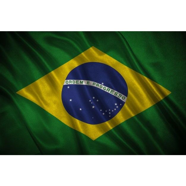 Bandeira do Brasil 140x100cm | Tecido Oxford Estampa Digital 1 Lado | Cores Vibrantes | Copa do Mundo Torcida Decoração