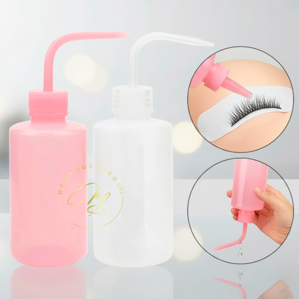 Frasco Dosador Pisseta 150ml Para Limpeza Cílios Nail Design Estética Laboratório – SQ7951 em Oferta na Shopee