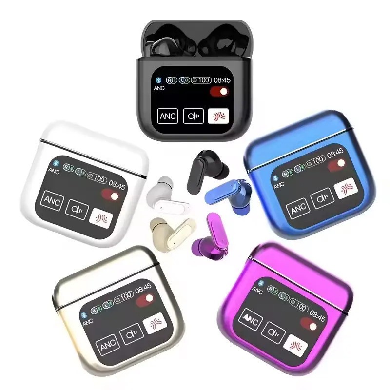 SE60 Bluetooth Earphones LCD Touch Screen Cancelamento de Ruído Earbuds Som Mini Stereo Wireless BT Fone de ouvido em Oferta na Shopee