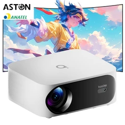 Astgn X Basike Projetor Full HD 1080p • Compacto • 20.000 lúmens • WiFi 6 + Auto-foco • Tela 180″
