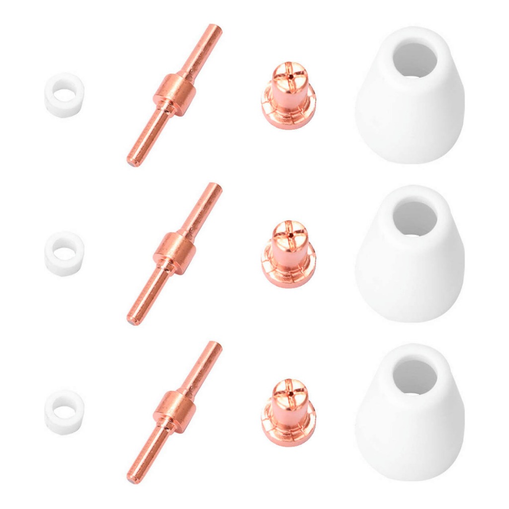 Kit Consumíveis De Corte Plasma Pt-31 Cut 40 12 Pçs Wwsoldas em Oferta na Shopee