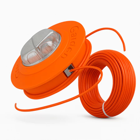 Conjunto de carretel de cortador de escova de nylon universal Ou corda de 15 m