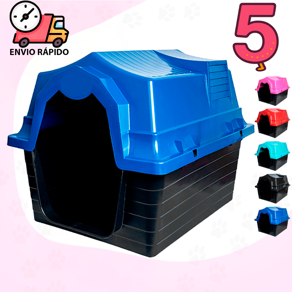 Casa Casinha de Cachorro Médio Grande Porte N5 em Oferta na Shopee
