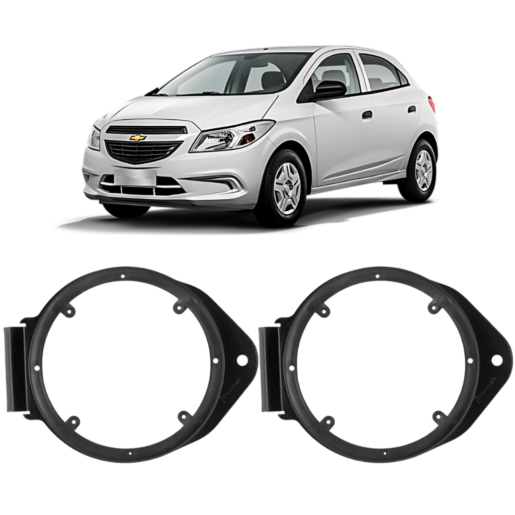 Par Aro Adaptador Alto-falante 6 Polegad Cobalt Onix Spin Gm