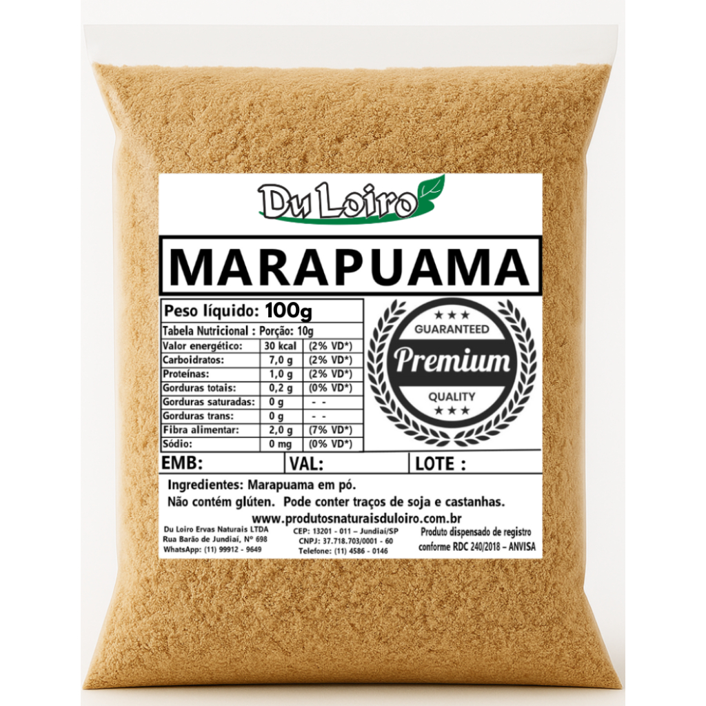 Marapuama em Pó Premium – Natural e Tradicional da Amazônia em Oferta na Shopee