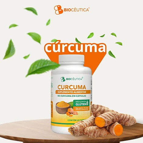 CÚRCUMA 60 Cápsulas Biocêutica