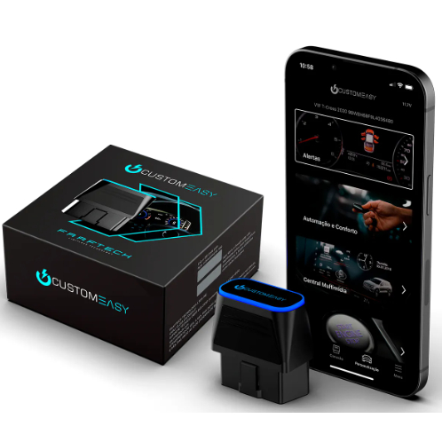 Lançamento Custom Easy Faaftech Customização Obd-ll P/ App Plug Play