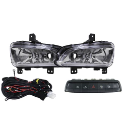 Kit Farol de Milha Strada Freedom 2020 2021 2022 2023 2024 (Com Desembaçador Traseiro) Botão Original