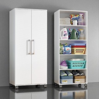Armario Lavanderia Marcela 2 Pts 1,40m Com Rodinhas em Oferta na Shopee