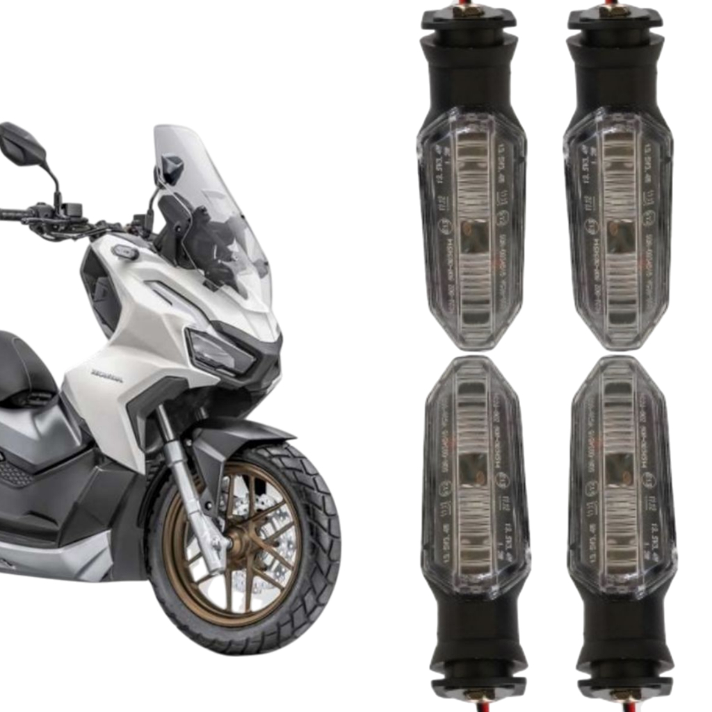 4 Unidades Pisca Led Seta Twister XRE 300 ADV 150 Sahara 300 Cb 300F Moto Seta