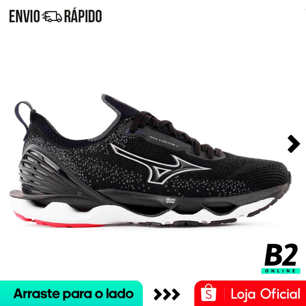 Tênis Mizuno Wave Endeavor 2 Masculino 100% Original Com Nota Fiscal e Garantia em Oferta na Shopee