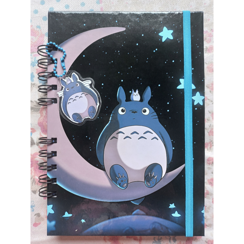 Caderno A5 pautado Sketchbook Meu amigo Totoro Anime Fofo