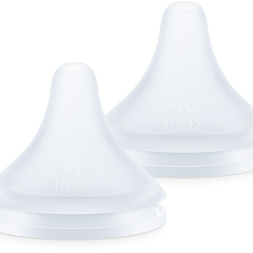 Bico Nuk Perfect Match +3M Silicone Fluxo Médio 2un