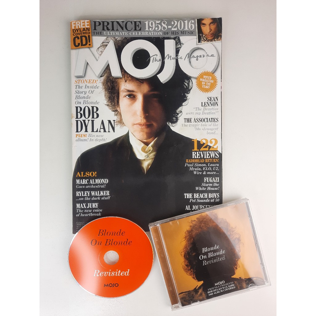 Revista Mojo C/cd Importada Bob Dylan Ed.272  2016 Rara