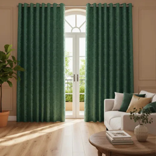 Cortina Jacquard  4 metros  X 2 30 para Sala Quarto Porta Casa e Decoração em Oferta na Shopee