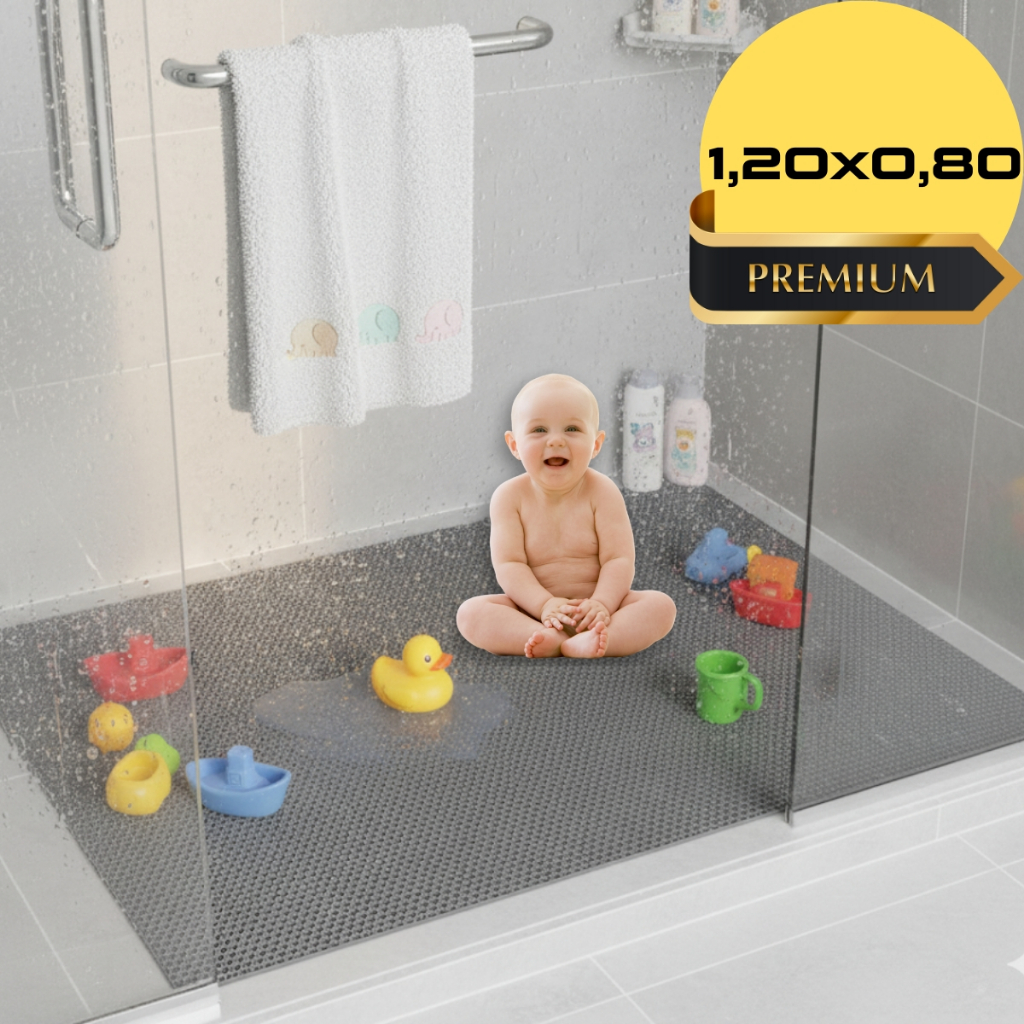 Tapete Antiderrapante De Luxo Box Idoso Criança Piscina em Oferta na Shopee