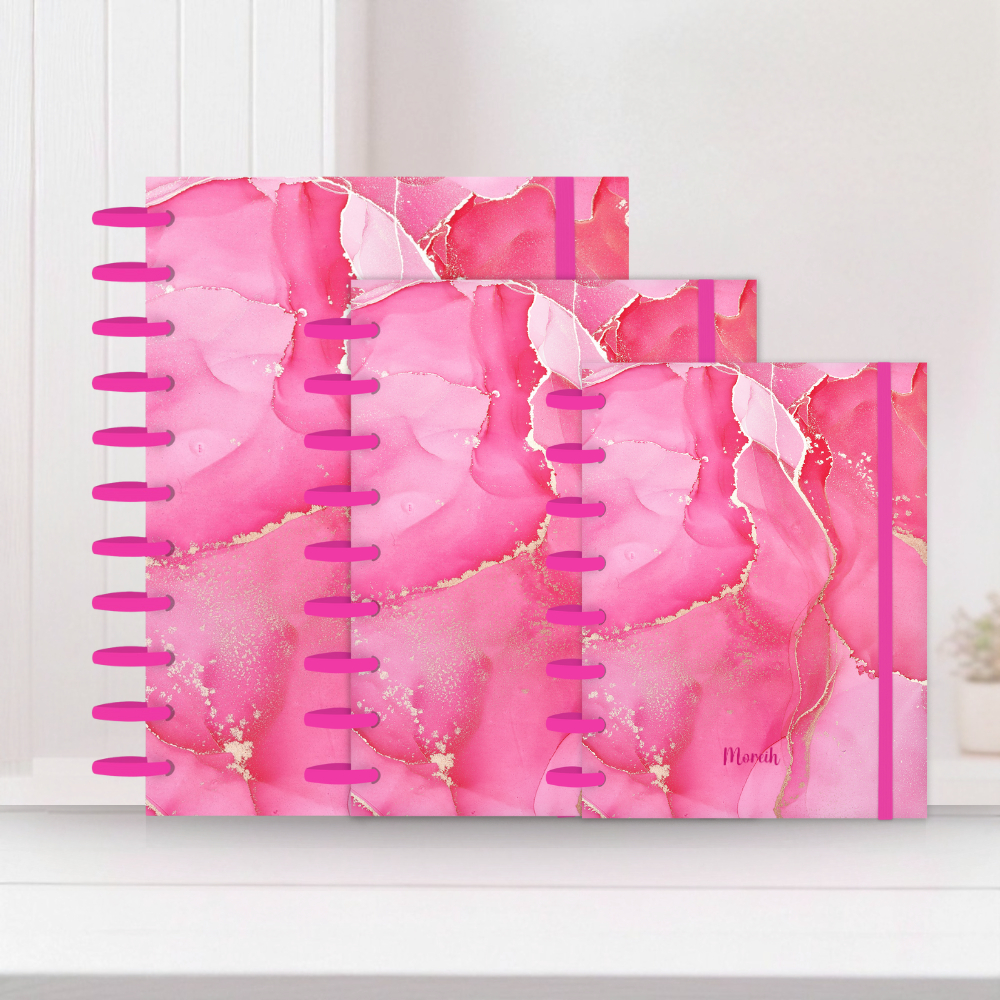 Caderno De Discos Inteligente Capa Dura Mármore  - Classic - Moreih paper em Oferta na Shopee