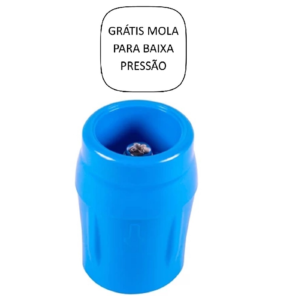 Válvula De Retenção Bloqueadora de Ar Tamanho 3/4  com 2 MOLAS Alta e Baixa Pressão - SEM ROSCA em Oferta na Shopee