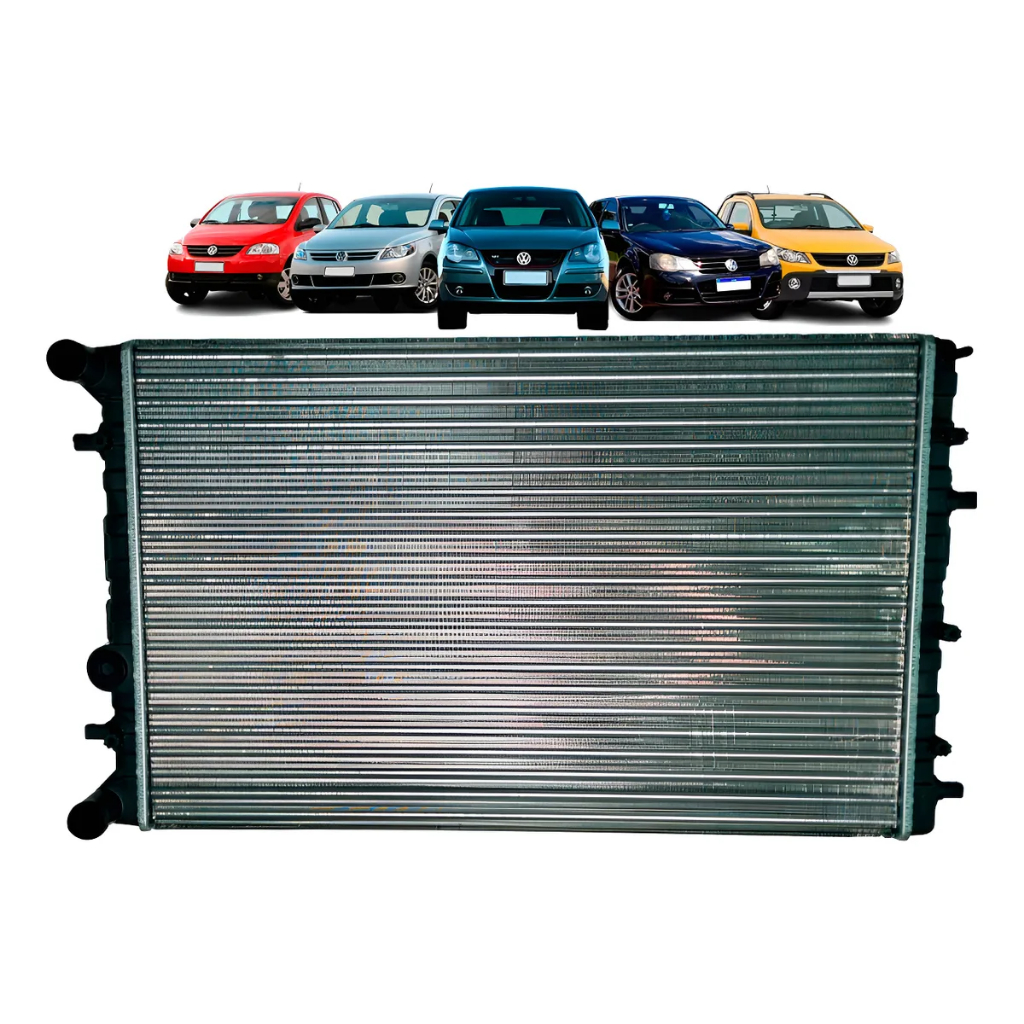 Radiador Gol G5 G6 G7 2009 2010 2011 2012 2013 2014 2015 2016 2017  COM AR em Oferta na Shopee