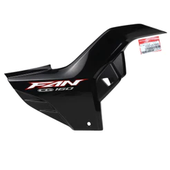 Tampa Lateral Direita Fan 160 2022 A 2023 Preta Original Honda