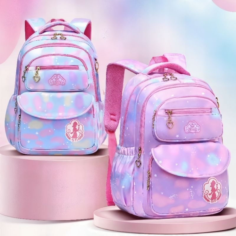 mochila Escolar feminina a Prova De agua mochila de grande capacidade porta estilo geladeira