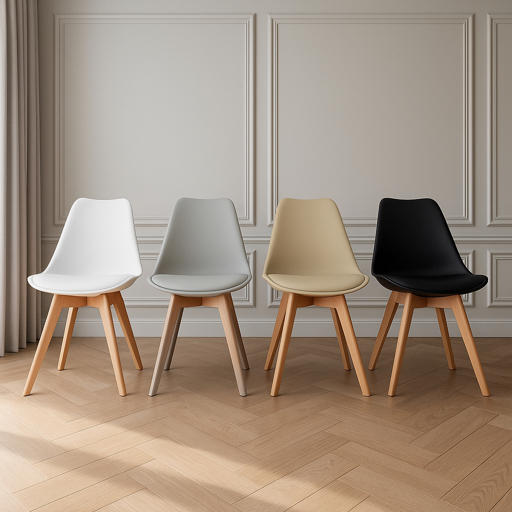 Cadeira de Jantar em Couro na Black Friday 2025 | BuscaProdutos