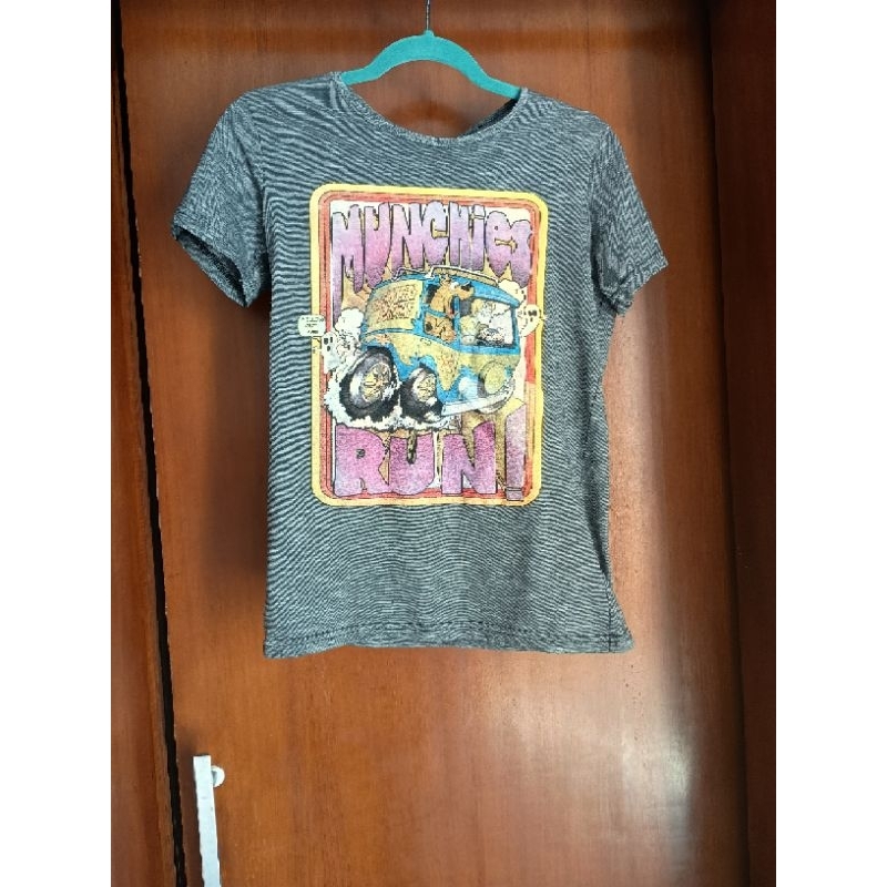 BRECHO camiseta juvenil masculina scooby doo 14