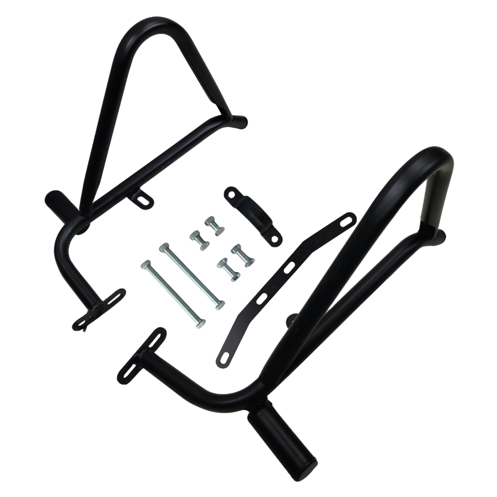 Protetor De Carenagem Motor Para A Moto Mottu 110i Preto Fosco em Oferta na Shopee