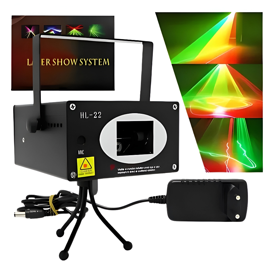 Canhão Laser Jogo De Luz Led Projetor Raios Holográfico Sensor Ritmco Evento Acessório Para Festas em Oferta na Shopee