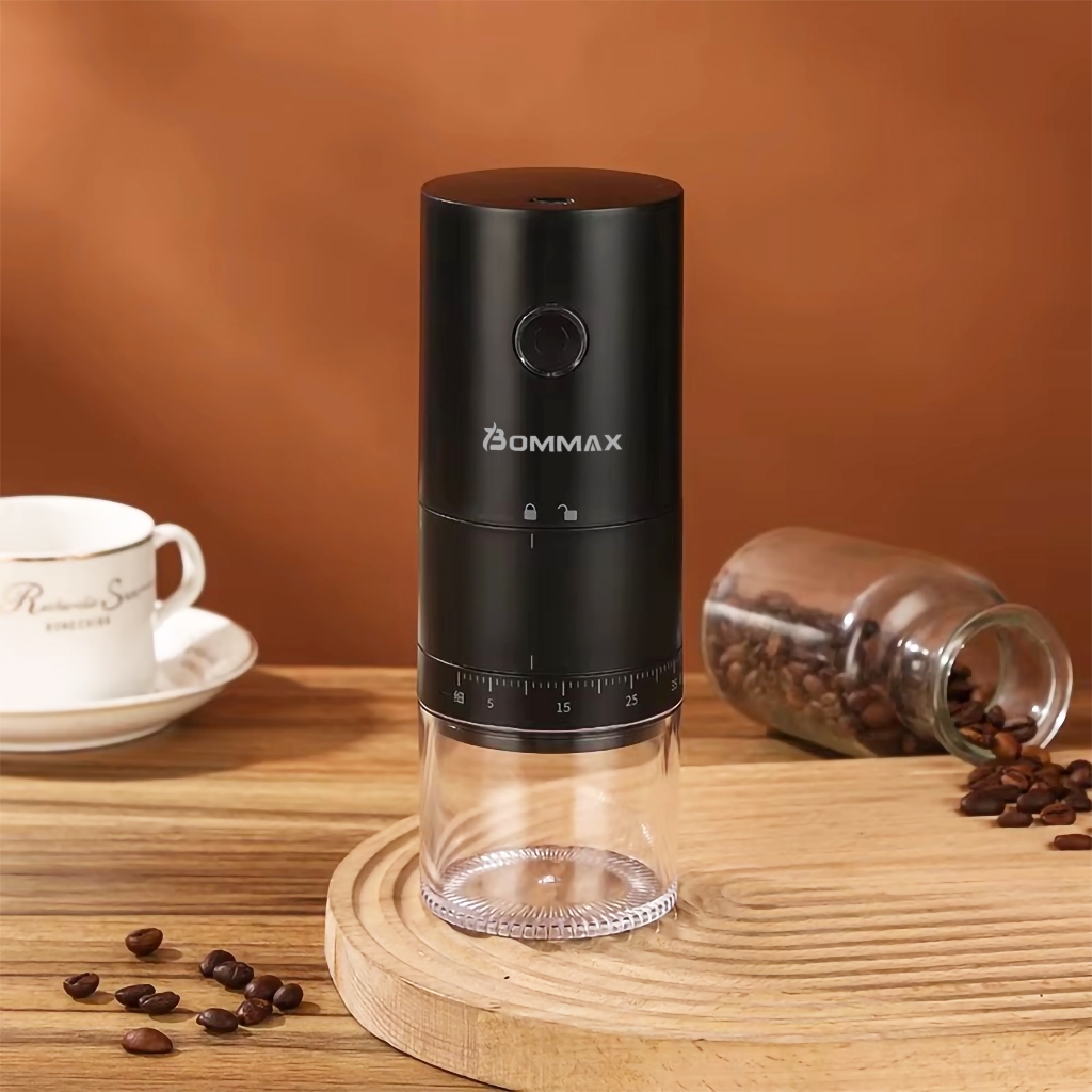 Moedor de café elétrico portátil 38 Ajustes núcleo de moagem cerâmica USB Tipo-C - A696