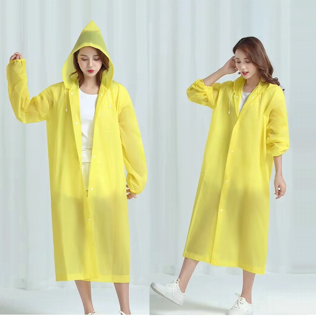 Capa chuva Reutilizável Sobretudo Reforçada Adulto - A841