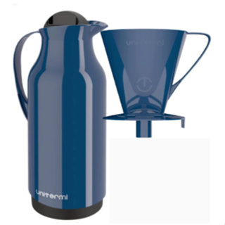 Kit Garrafa Térmica Siena 1litro + Suporte Filtro Coador 102/103 Unitermi em Oferta na Shopee