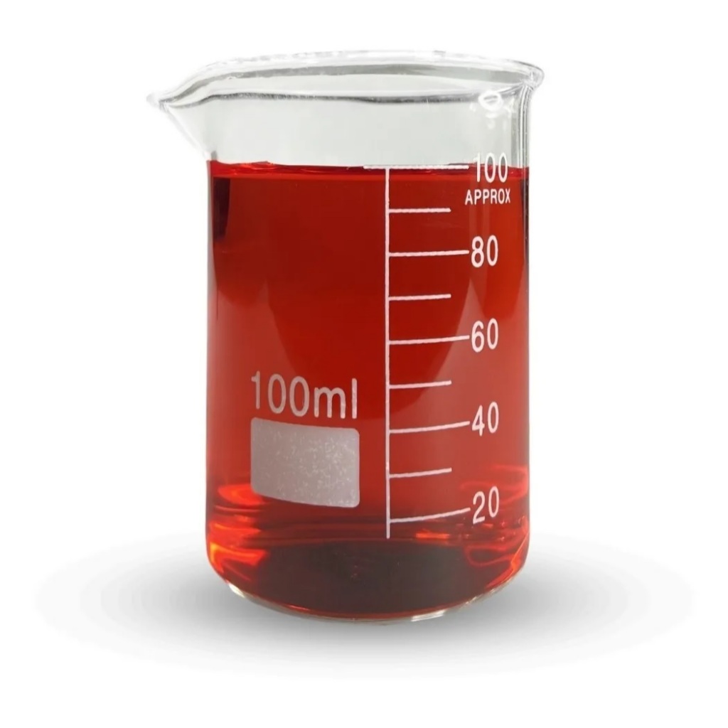 BECKER DE VIDRO GRADUADO 100ML - FORMA BAIXA em Oferta na Shopee