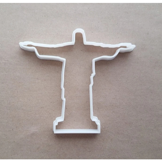 Cortadores de Biscoito Bolacha  Jesus Cristo Redentor Bolacha Cookies Molde Confeitaria