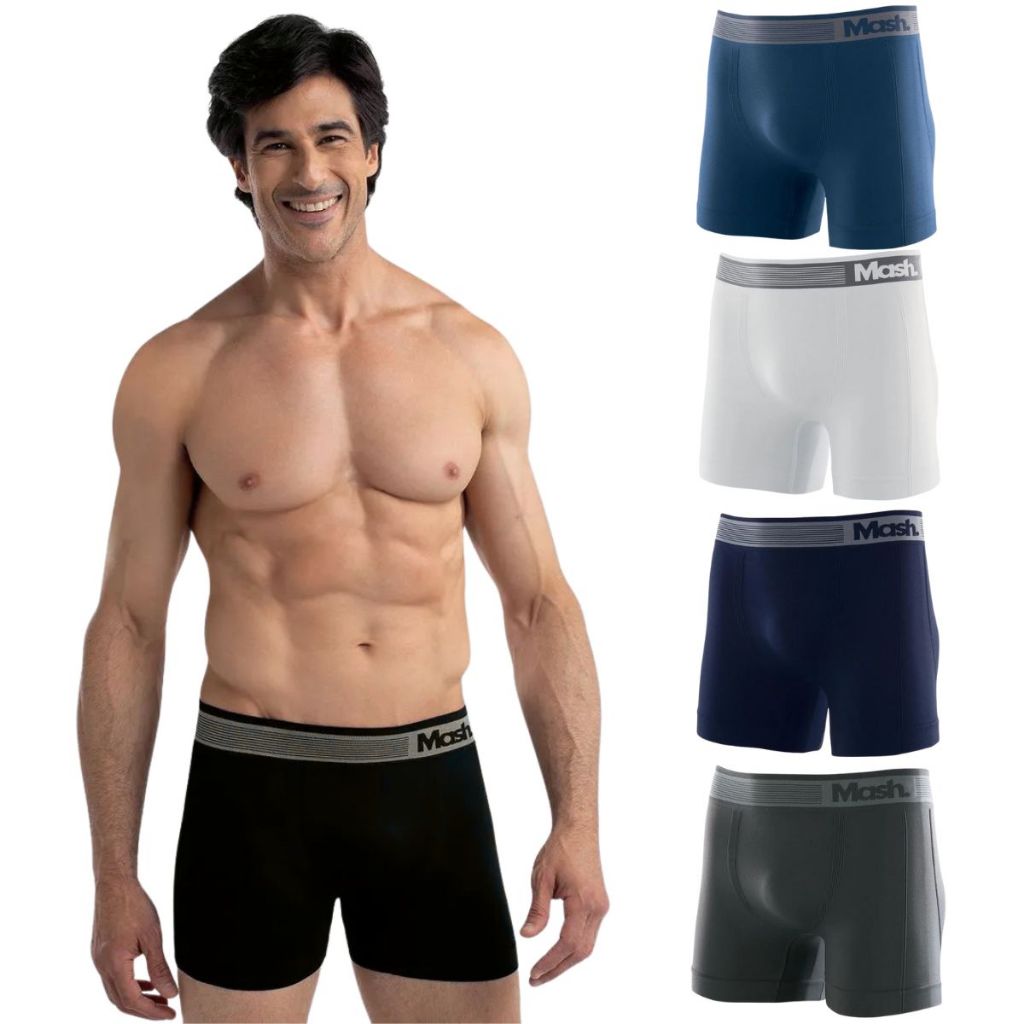 Cueca Boxer Mash Poliamida: Onde Comprar | BuscaProdutos