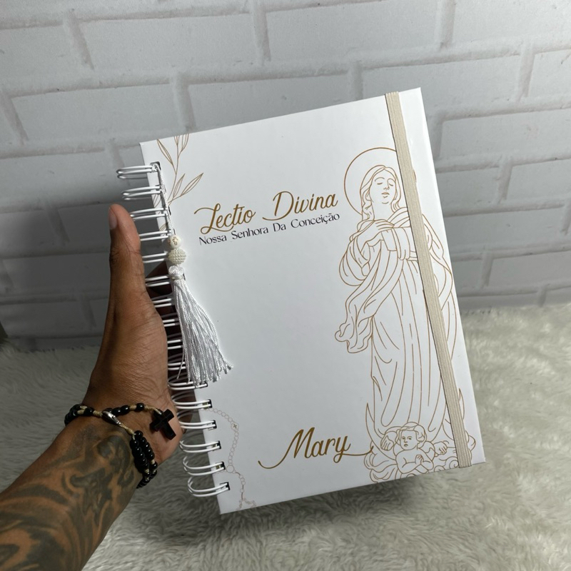 Caderno Lectio Divina 360 Dias – Diário Espiritual de Oração e Meditação Bíblica Personalizado, Catolico, Santos