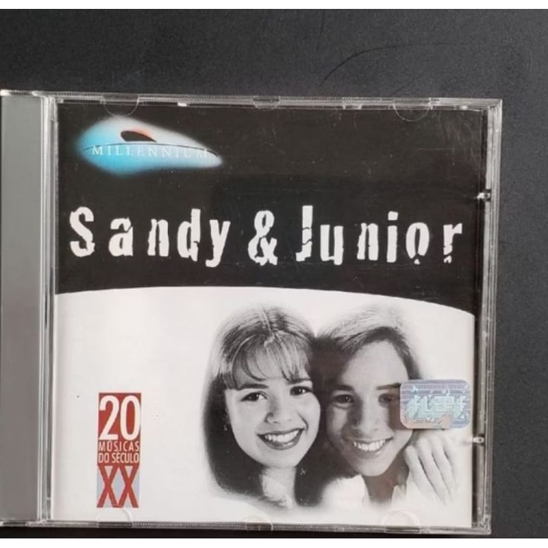 cd millennium - sandy e junior (1998) usado