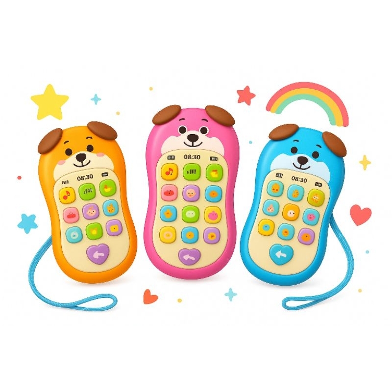 celular telefone infantil musical brinquedo interativo bebe em Oferta na Shopee