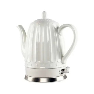 Chaleira Elétrica de Porcelana Tuut Elegance, Design Clássico e Desligamento Automático